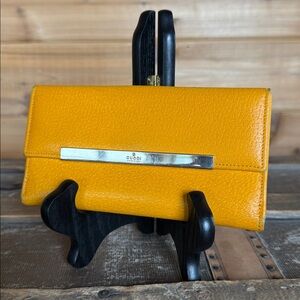 Gucci VINTAGE Marigold Yellow Long Wallet